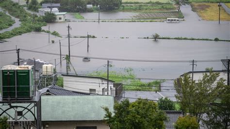 Tropical Storm Shanshan Soaks Japan, Raising Flood and Landslide Ri.